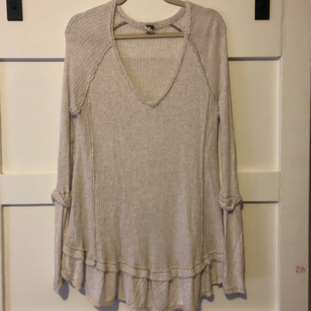 We The Free Distressed Top